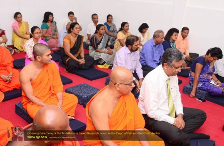 Opening Ceremony of Mindfullness Research Room at FHSS (21)