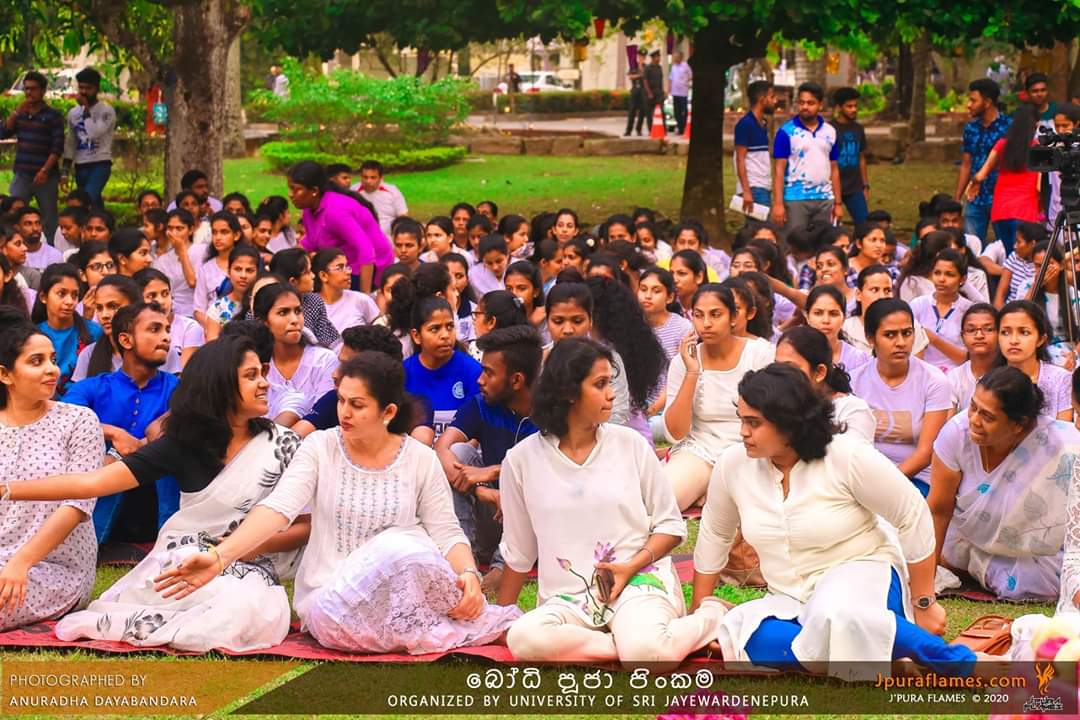 Bodhi Pooja Pinkama by the Department of English Language Teaching (4)