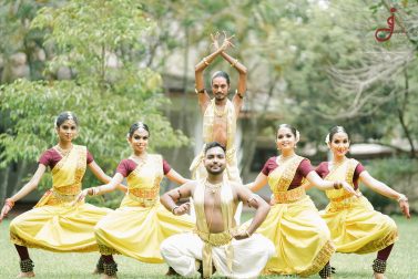 Bharathanatyam Salanga Pooja and Kathak Gunguru Pooja (10)