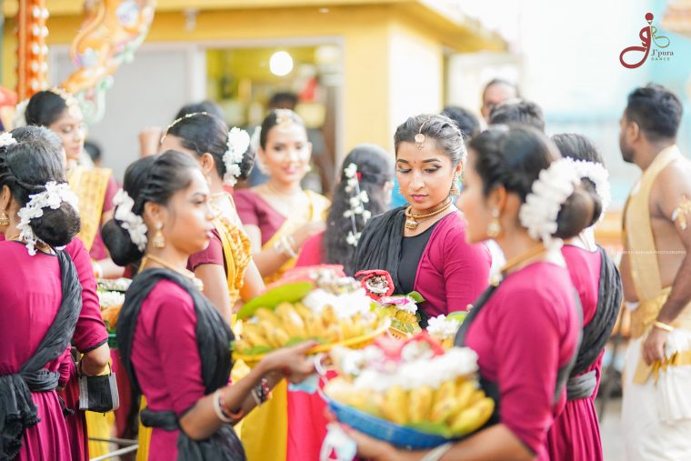 Bharathanatyam Salanga Pooja and Kathak Gunguru Pooja (12)