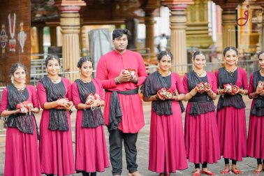 Bharathanatyam Salanga Pooja and Kathak Gunguru Pooja (13)