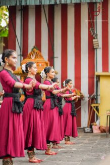 Bharathanatyam Salanga Pooja and Kathak Gunguru Pooja (21)