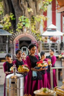 Bharathanatyam Salanga Pooja and Kathak Gunguru Pooja (3)