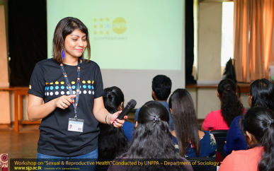 Workshop on “Sexual & Reproductive Health” Conducted by UNFPA