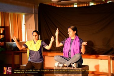 Workshop on “Sexual & Reproductive Health” Conducted by UNFPA – Department of Sociology (1)