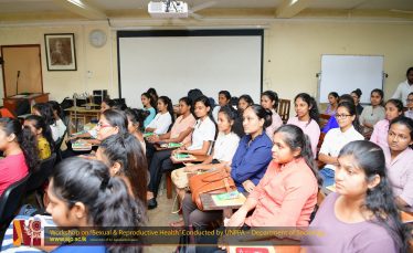 Workshop on “Sexual & Reproductive Health” Conducted by UNFPA – Department of Sociology (10)