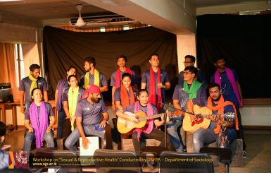 Workshop on “Sexual & Reproductive Health” Conducted by UNFPA – Department of Sociology (15)