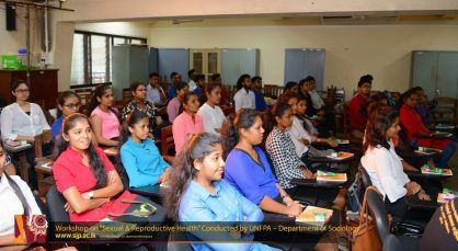 Workshop on “Sexual & Reproductive Health” Conducted by UNFPA – Department of Sociology (8)