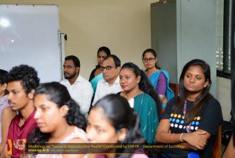 Workshop on “Sexual & Reproductive Health” Conducted by UNFPA – Department of Sociology (9)