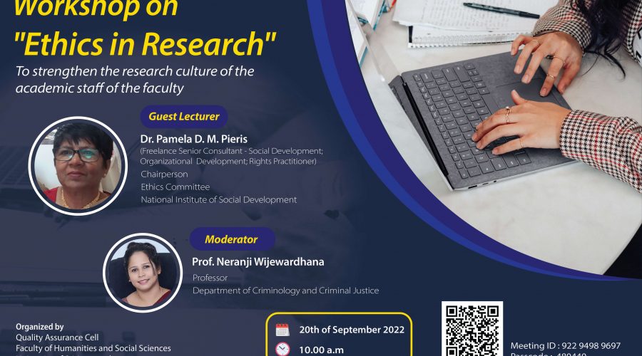 Workshop on Ethics in Research