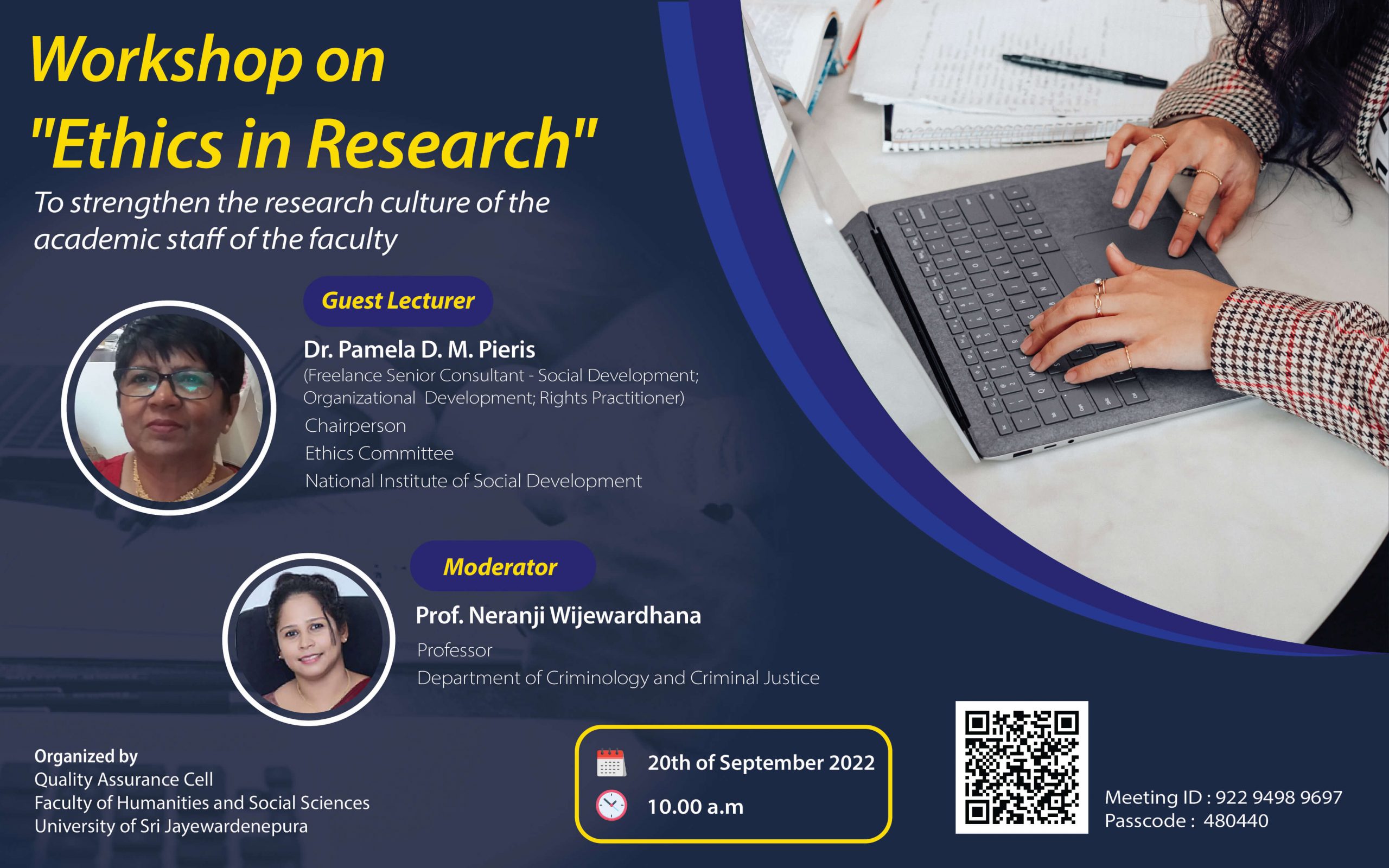 Workshop on Ethics in Research